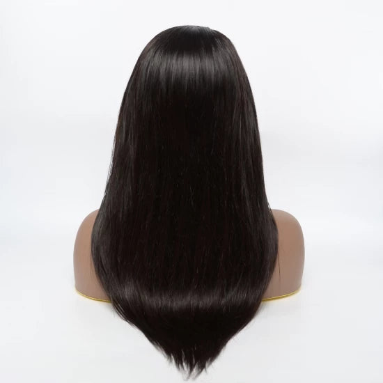 16Inch-30Inch 13"x6" 3D Cap Transparent Lace Front Straight Wig 150% Density